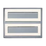 Rábalux 75020 Blas Beltéri lámpa Fürdőszobai lámpa króm, fehér LED 24, természetes fehér (3500-5000 K), IP44