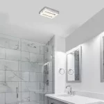 Rábalux 75020 Blas Beltéri lámpa Fürdőszobai lámpa króm, fehér LED 24, természetes fehér (3500-5000 K), IP44