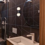 Rábalux RBL75022 Colzar Beltéri lámpa Fali lámpa matt fekete, tejüveg/ átlátszó G9 2x MAX 3,5 IP44