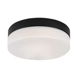   Rábalux 75026 Gaelo Beltéri lámpa Fürdőszobai lámpa fekete, fehér LED 18, természetes fehér (3500-5000 K), IP44