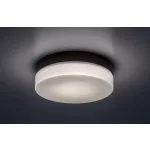 Rábalux 75026 Gaelo Beltéri lámpa Fürdőszobai lámpa fekete, fehér LED 18, természetes fehér (3500-5000 K), IP44