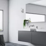 Rábalux 75029 Teodoro Beltéri lámpa Fürdőszobai lámpa króm, átlátszó E14 1x MAX 12, IP44
