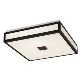   Rábalux 75033 Zoya Beltéri lámpa Fürdőszobai lámpa fekete, fehér LED 24, természetes fehér (3500-5000 K), IP44