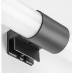Rábalux 75043 Zain Beltéri lámpa, Fürdőszobai lámpa, fekete-fehér LED 6, IP44