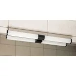 Rábalux 75043 Zain Beltéri lámpa, Fürdőszobai lámpa, fekete-fehér LED 6, IP44
