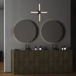 Rábalux 75046 Tilora Beltéri lámpa, Fürdőszobai lámpa, fekete-fehér LED 16, IP44