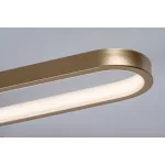 Rábalux 75056 Odran Beltéri lámpa, Fürdőszobai lámpa, arany-fehér LED 18, IP44
