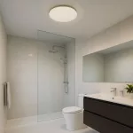 Rábalux 75057 Toma Beltéri lámpa, Fürdőszobai lámpa, arany-fehér LED 18, IP44