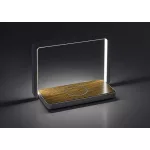 Rábalux 76005 Buldus Asztali lámpa tölgy-matt fehér LED 4, IP20