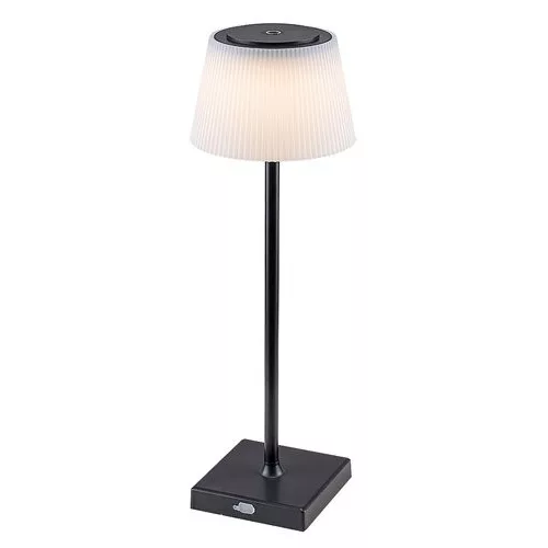 Rábalux 76010 Taena Asztali lámpa fekete-fehér LED 4, IP44