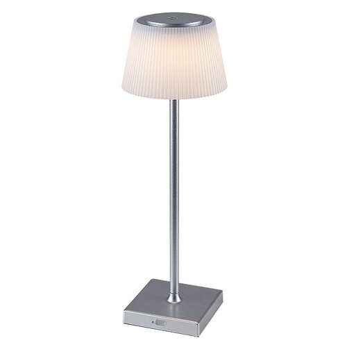 Rábalux 76013 Taena Asztali lámpa ezüst-fehér LED 4, IP44