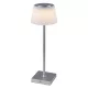Rábalux 76013 Taena Asztali lámpa ezüst-fehér LED 4, IP44