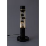 Rábalux 76027 Lavastic Beltéri lámpa, Dekor lámpa, fekete-átlátszó LED 25, IP20