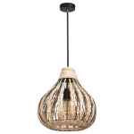 Rábalux 7604 Zahara Beltéri Függeszték natúr-natúr E27 1x MAX 40, IP20