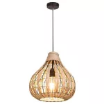 Rábalux 7604 Zahara Beltéri Függeszték natúr-natúr E27 1x MAX 40, IP20