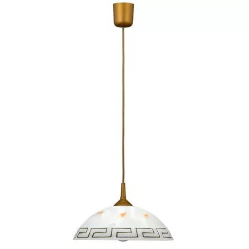 Rábalux 7652 Etrusco Beltéri Függeszték bronz-fehér alabástrom üveg E27 1x MAX 60, IP20