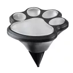 Rábalux 77001 Wigry Napelemes lámpa fekete-fehér LED 0,06, IP44