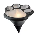 Rábalux 77001 Wigry Napelemes lámpa fekete-fehér LED 0,06, IP44