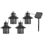 Rábalux 77003 Ximpu Napelemes lámpa fekete-fehér LED 0,1, IP44