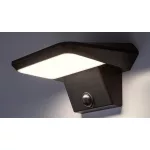 Rábalux 77005 Qesa Napelemes lámpa fekete-fehér LED 10, IP44