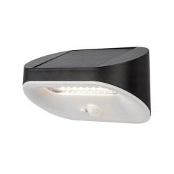   Rábalux 77006 Brezno Napelemes lámpa fekete-fehér LED 3,2, IP44