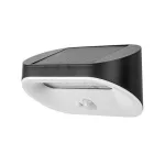 Rábalux 77006 Brezno Napelemes lámpa fekete-fehér LED 3,2, IP44