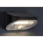 Rábalux 77006 Brezno Napelemes lámpa fekete-fehér LED 3,2, IP44