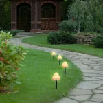 Rábalux 77007 Skadar Napelemes lámpa fekete-fehér LED 2, IP44
