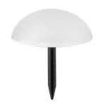 Rábalux 77008 Treppio Napelemes lámpa fekete-fehér LED 1, IP44
