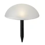 Rábalux 77008 Treppio Napelemes lámpa fekete-fehér LED 1, IP44