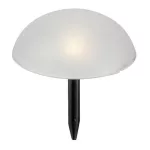Rábalux 77008 Treppio Napelemes lámpa fekete-fehér LED 1, IP44