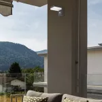 Rábalux 77009 Zrebar Napelemes lámpa fekete-fehér LED 6, IP44