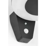 Rábalux 77010 Certovo Napelemes lámpa fekete-fehér LED 4, IP44
