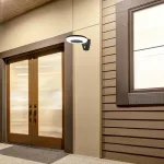 Rábalux 77010 Certovo Napelemes lámpa fekete-fehér LED 4, IP44