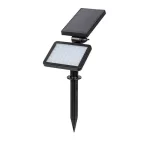 Rábalux 77011 Kelna Napelemes lámpa fekete-fehér LED 9,6, IP44