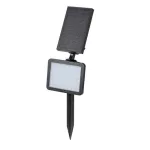 Rábalux 77011 Kelna Napelemes lámpa fekete-fehér LED 9,6, IP44