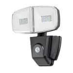 Rábalux 77012 Zlarin Napelemes lámpa fekete-fehér LED 12, IP44
