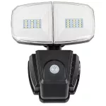 Rábalux 77012 Zlarin Napelemes lámpa fekete-fehér LED 12, IP44