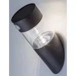 Rábalux 77015 Kapuas Napelemes lámpa fekete-átlátszó LED 1,5, IP44