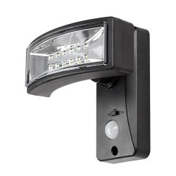   Rábalux 77019 Valpovo Napelemes lámpa fekete-átlátszó LED 2,4, IP44