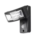 Rábalux 77019 Valpovo Napelemes lámpa fekete-átlátszó LED 2,4, IP44