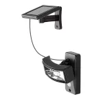 Rábalux 77019 Valpovo Napelemes lámpa fekete-átlátszó LED 2,4, IP44
