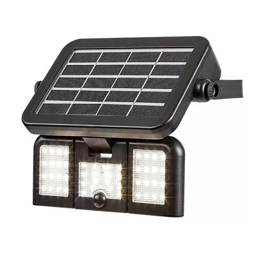 Rábalux 77020 Lihull Napelemes lámpa fekete-átlátszó LED 9,6, IP44