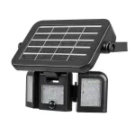 Rábalux 77020 Lihull Napelemes lámpa fekete-átlátszó LED 9,6, IP44