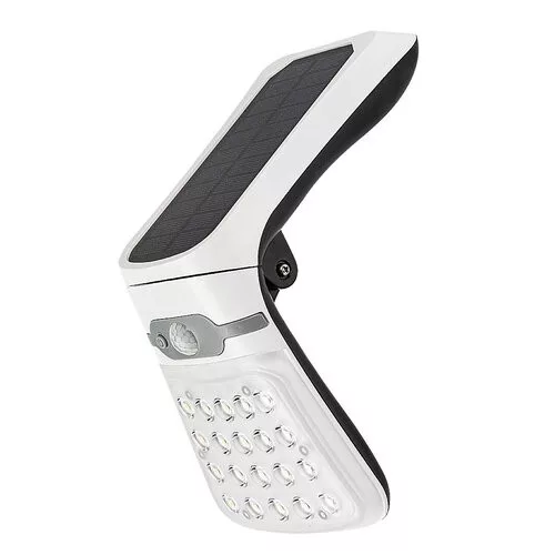 Rábalux 77022 Rogova Kültéri lámpa, Napelemes lámpa, fehér-fehér LED 4, IP44