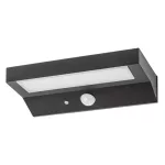Rábalux 77023 Korana Napelemes lámpa fekete-fehér LED 6, IP44