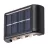 Rábalux 77024 Kangton Napelemes lámpa fekete-fekete LED 1,2, IP44