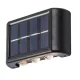 Rábalux 77024 Kangton Napelemes lámpa fekete-fekete LED 1,2, IP44