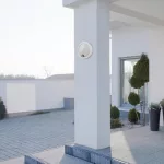 Rábalux 77028 Hitura Kültéri fali lámpa fekete-fehér LED 15, IP54