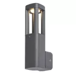 Rábalux 77033 Kalisz Kültéri lámpa Kültéri fali lámpa antracit, fehér LED 7, meleg fehér (2700-3000K), IP54
